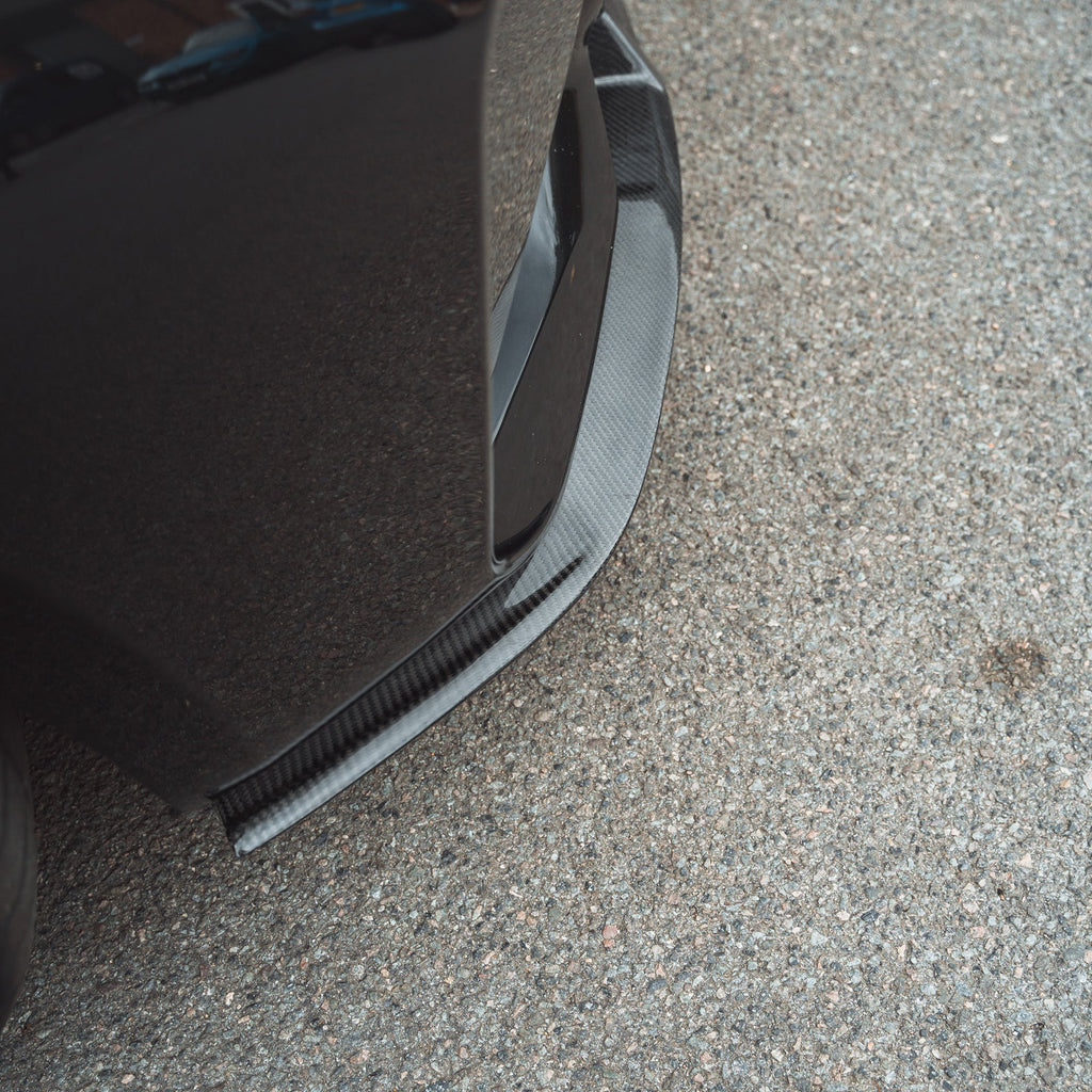 BMW M2 F87 N55(OG) 2015-2017 CARBON FIBRE SPLITTER V2