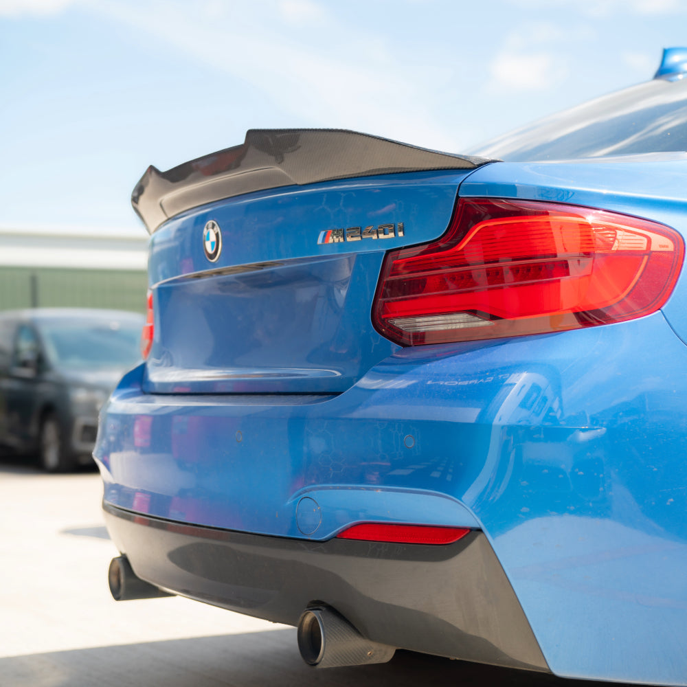 BMW M2 / M2C F87 & F22 2 SERIES CARBON FIBRE DUCKTAIL SPOILER V2