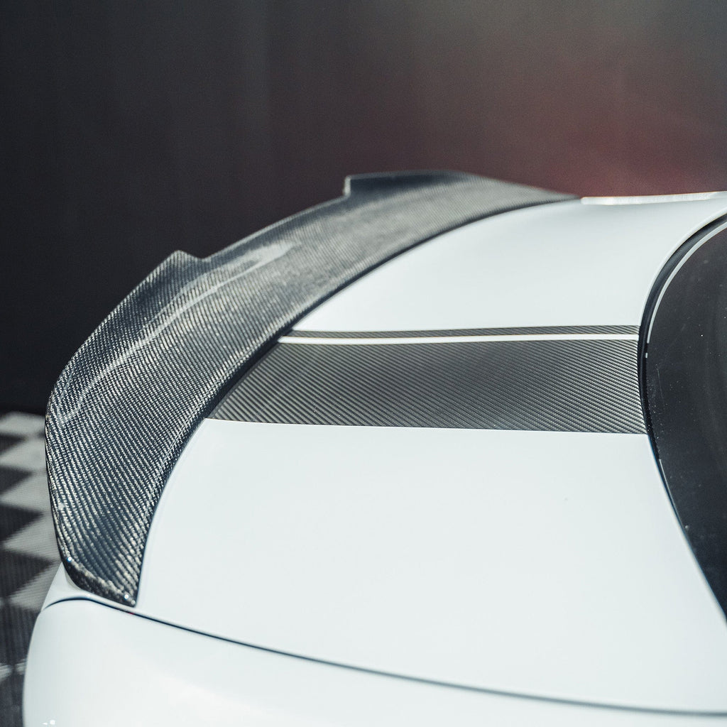 BMW M2 / M2C F87 & F22 2 SERIES CARBON FIBRE DUCKTAIL SPOILER V2