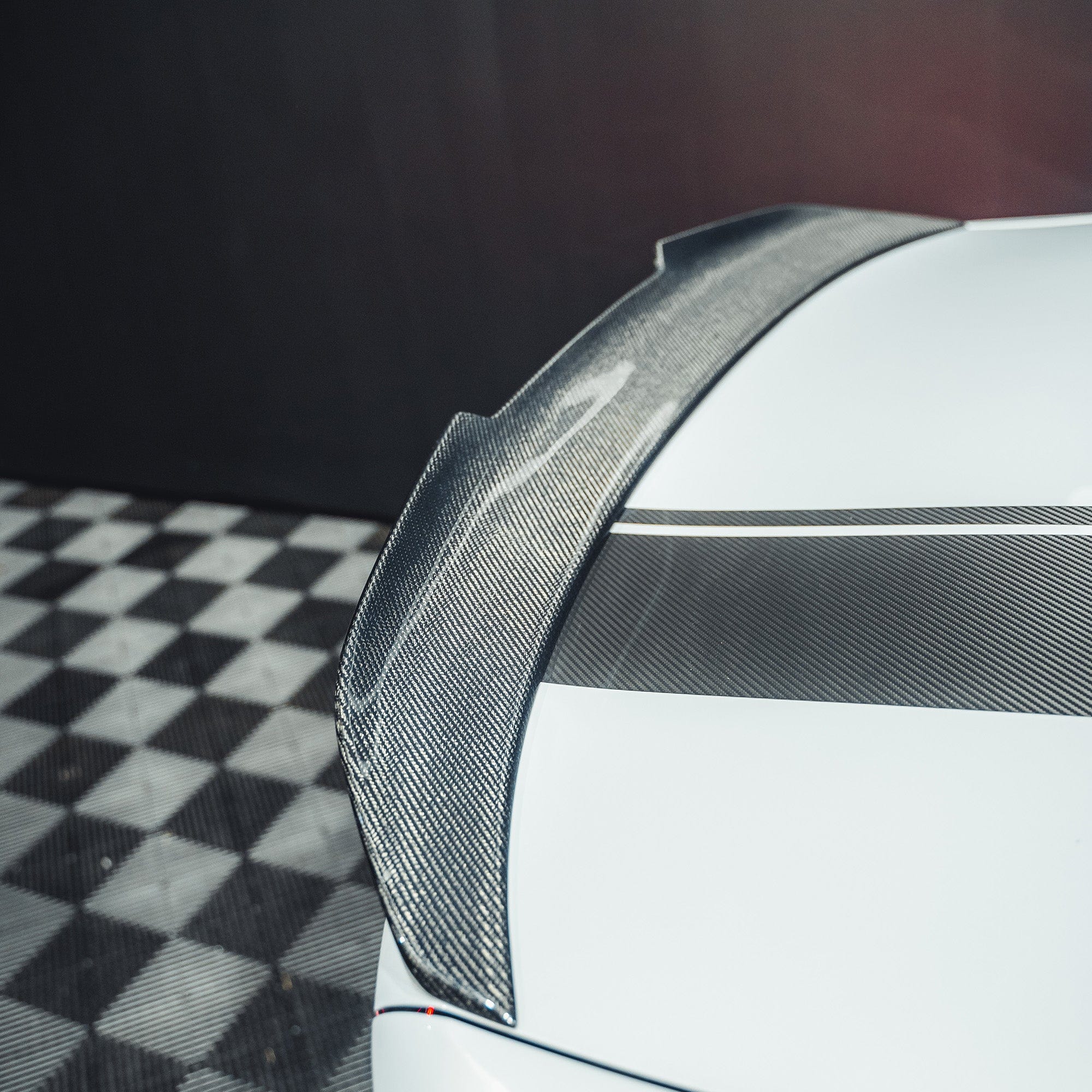 BMW M2 / M2C F87 & F22 2 SERIES CARBON FIBRE DUCKTAIL SPOILER V2