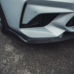 BMW M2C F87 2016-2021 CARBON FIBRE SPLITTER - V2