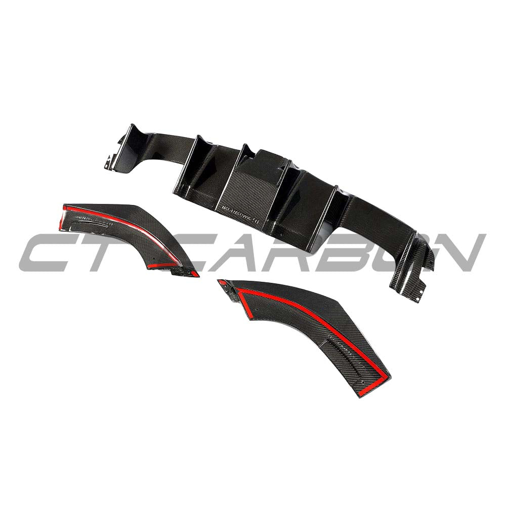 BMW M2/M2C F87 CARBON FIBRE DIFFUSER - V6