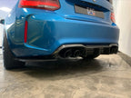 BMW M2/M2C F87 CARBON FIBRE DIFFUSER - V4
