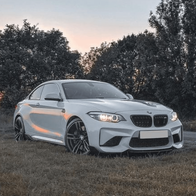 BMW M2/M2C F87 CARBON FIBRE MIDDLE SPLITTER V2