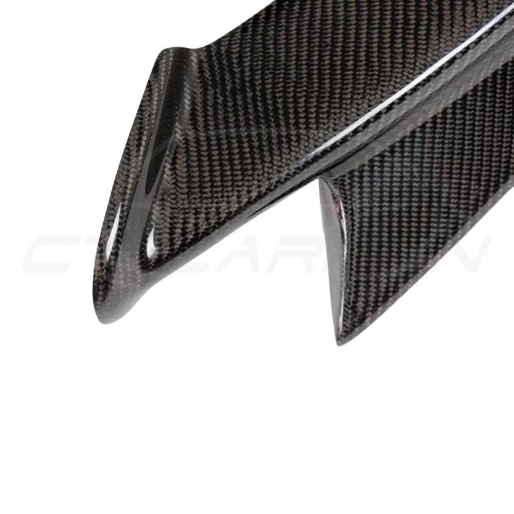 BMW M3 E92/E90 CARBON FRONT CANARD SPLITTERS - MP STYLE