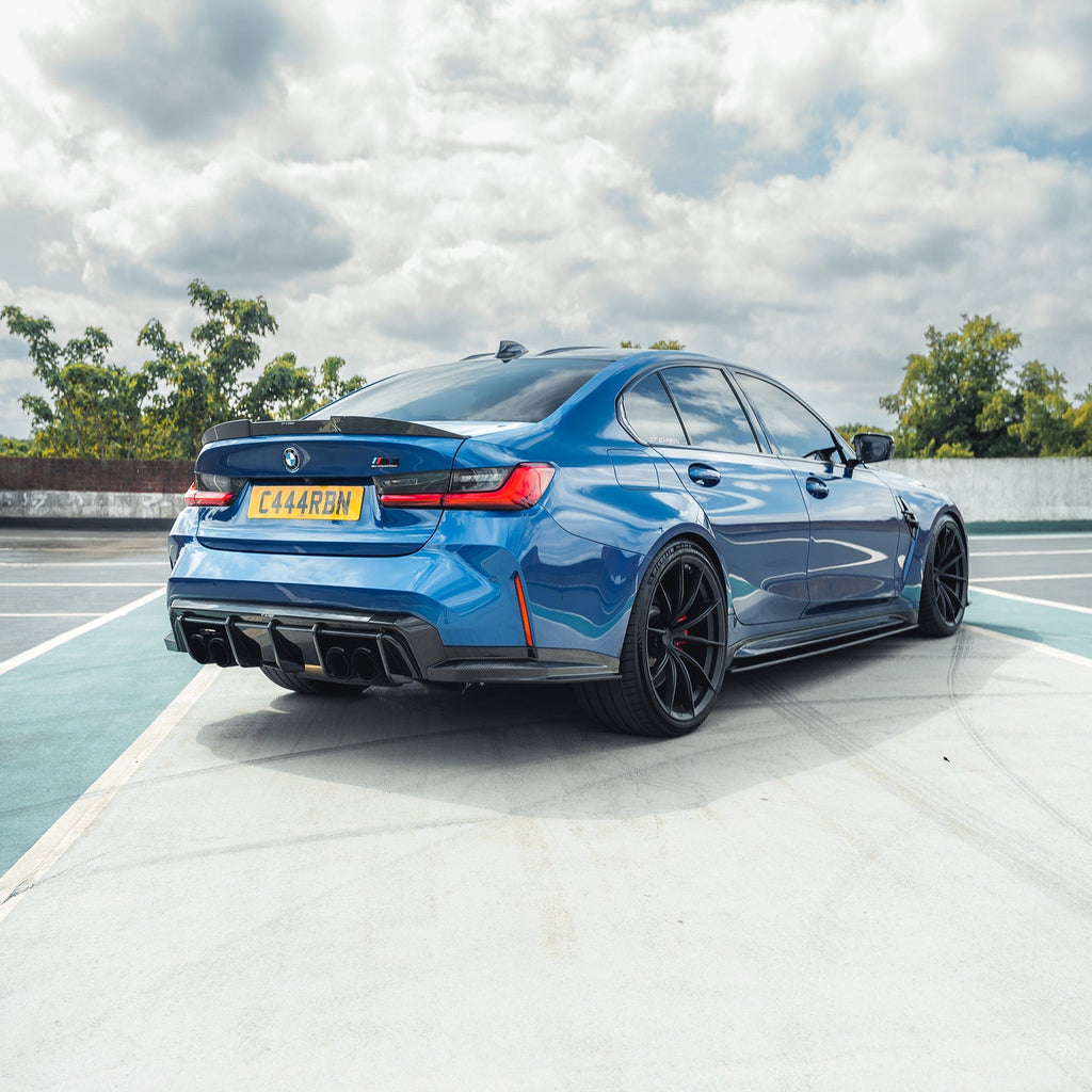 BMW M3 G80/G81 CARBON FIBRE DIFFUSER - V1 - CT DESIGN