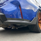 BMW G80/G81 M3 CARBON FIBRE REAR BUMPER CORNERS - V1