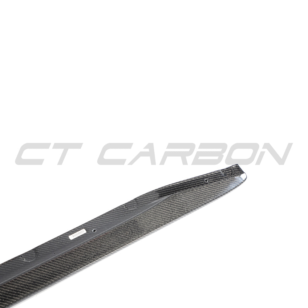 BMW M3 G80/G81 CARBON FIBRE SIDE SKIRT EXTENSIONS - V6