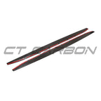 BMW M3 G80/G81 CARBON FIBRE SIDE SKIRT REPLACEMENT & EXTENSION - CT DESIGN