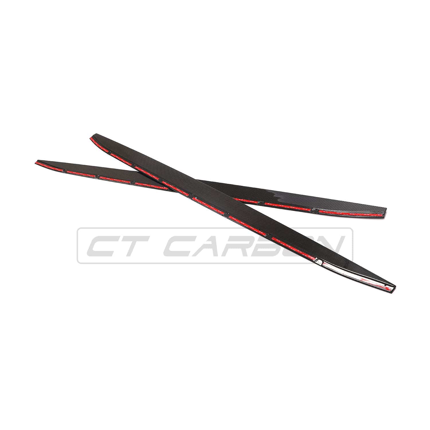 BMW M3 G80/G81 CARBON FIBRE SIDE SKIRT EXTENSIONS - V3 - CT DESIGN