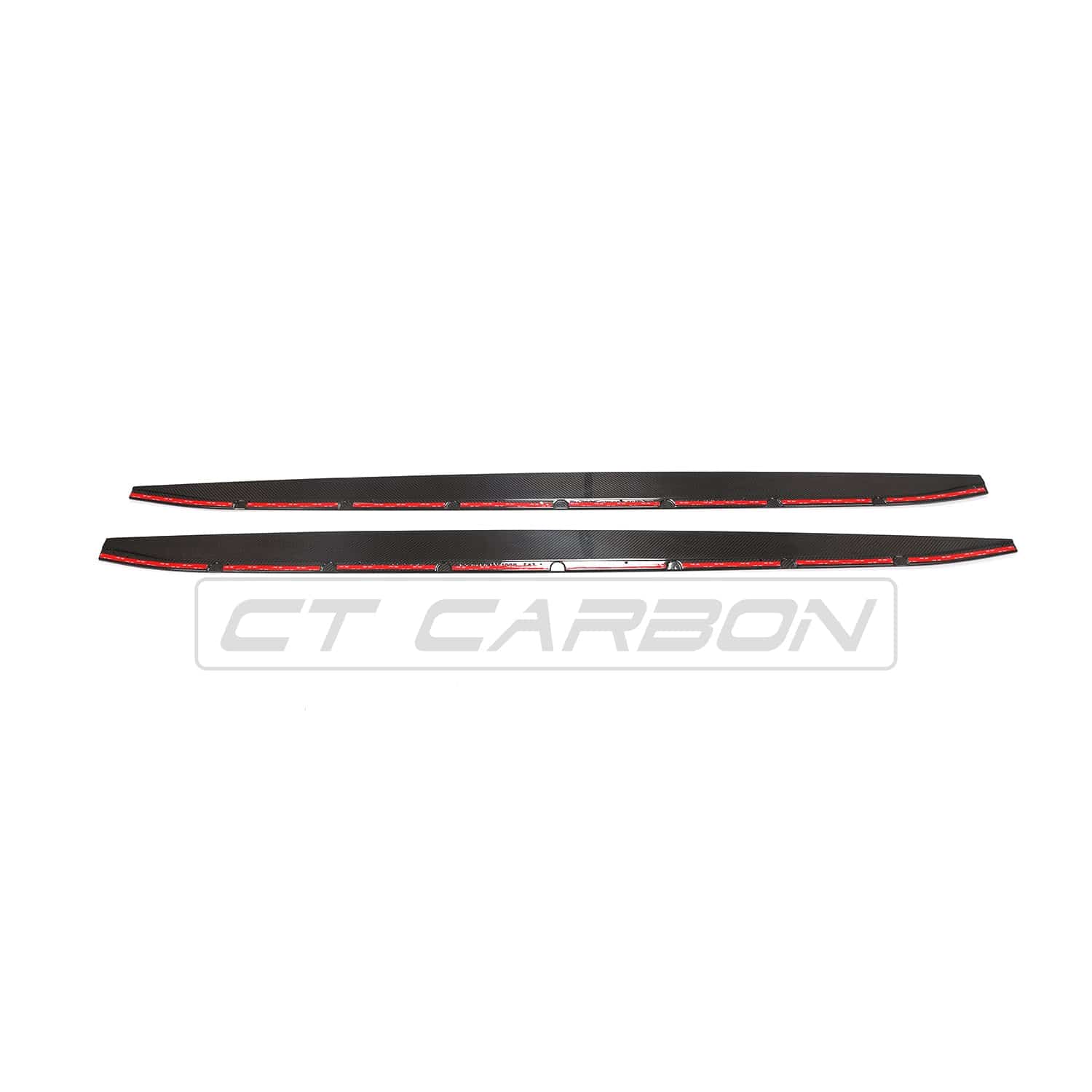 BMW M3 G80/G81 CARBON FIBRE SIDE SKIRT EXTENSIONS - V3 - CT DESIGN