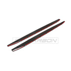 BMW M3 G80/G81 CARBON FIBRE SIDE SKIRT EXTENSIONS - V3 - CT DESIGN