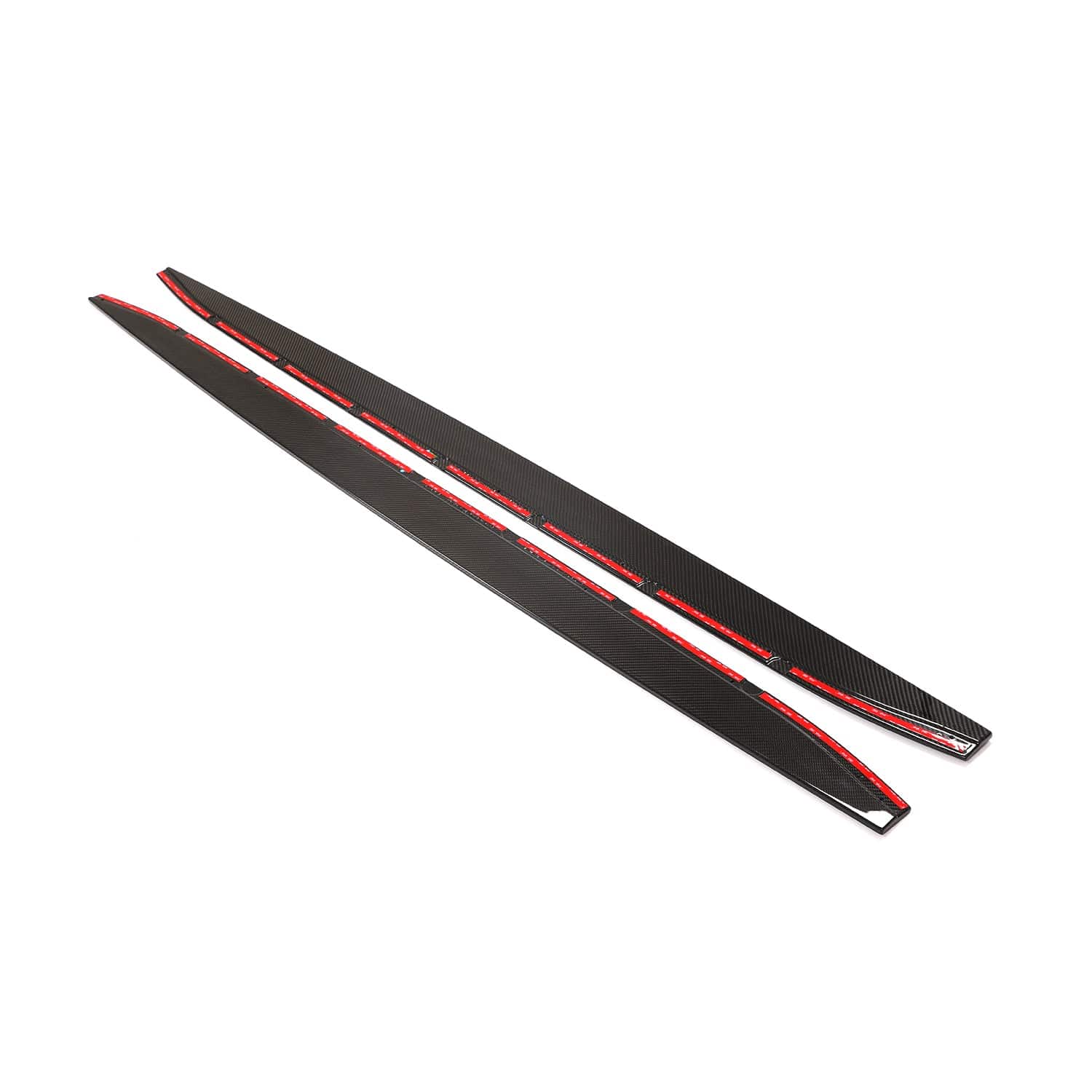 BMW M3 G80/G81 CARBON FIBRE SIDE SKIRT EXTENSIONS - V3 - CT DESIGN
