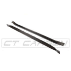 BMW M3 G80/G81 CARBON FIBRE SIDE SKIRT REPLACEMENT - V4 - CT DESIGN