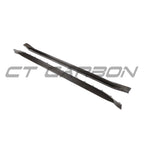 BMW M3 G80/G81 CARBON FIBRE SIDE SKIRT REPLACEMENT & EXTENSION - CT DESIGN