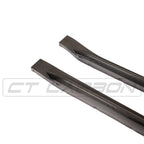 BMW M3 G80/G81 CARBON FIBRE SIDE SKIRT REPLACEMENT - V4 - CT DESIGN
