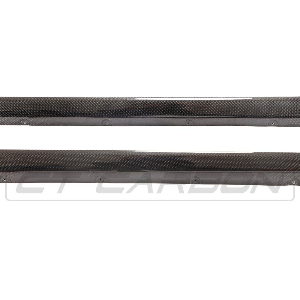 BMW M3 G80/G81 CARBON FIBRE SIDE SKIRT REPLACEMENT - V4 - CT DESIGN