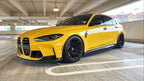 BMW M3 G80/G81 CARBON FIBRE SIDE SKIRT REPLACEMENT - V4 - CT DESIGN