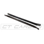 BMW M3 G80/G81 CARBON FIBRE SIDE SKIRT REPLACEMENT - V4 - CT DESIGN
