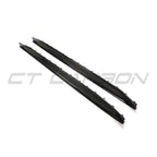 BMW M3 G80/G81 CARBON FIBRE SIDE SKIRT REPLACEMENT - V2 - CT DESIGN