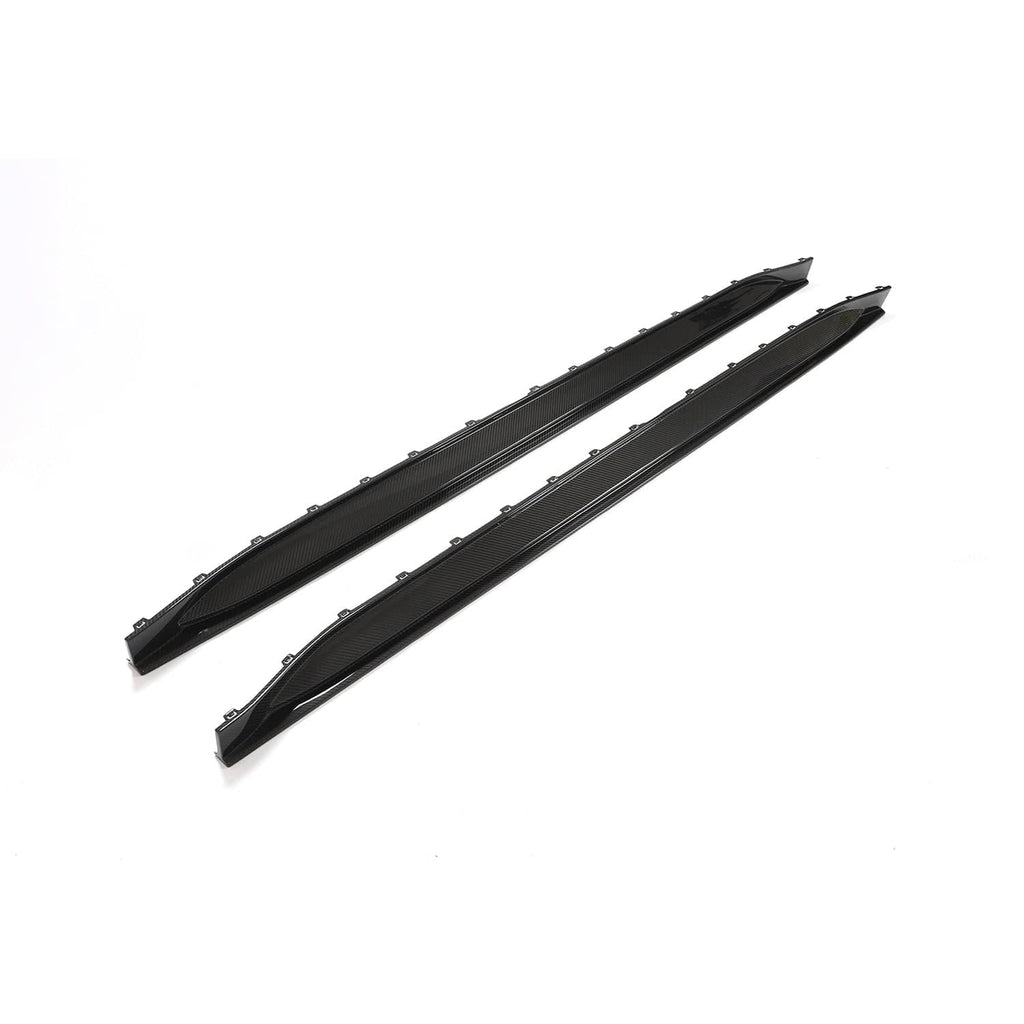 BMW M3 G80/G81 CARBON FIBRE SIDE SKIRT REPLACEMENT - V2 - CT DESIGN