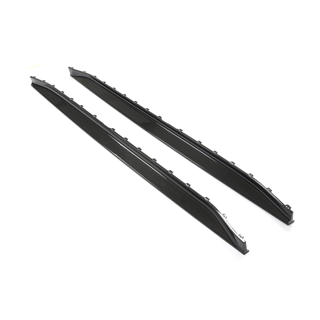BMW M3 G80/G81 CARBON FIBRE SIDE SKIRT REPLACEMENT - V5