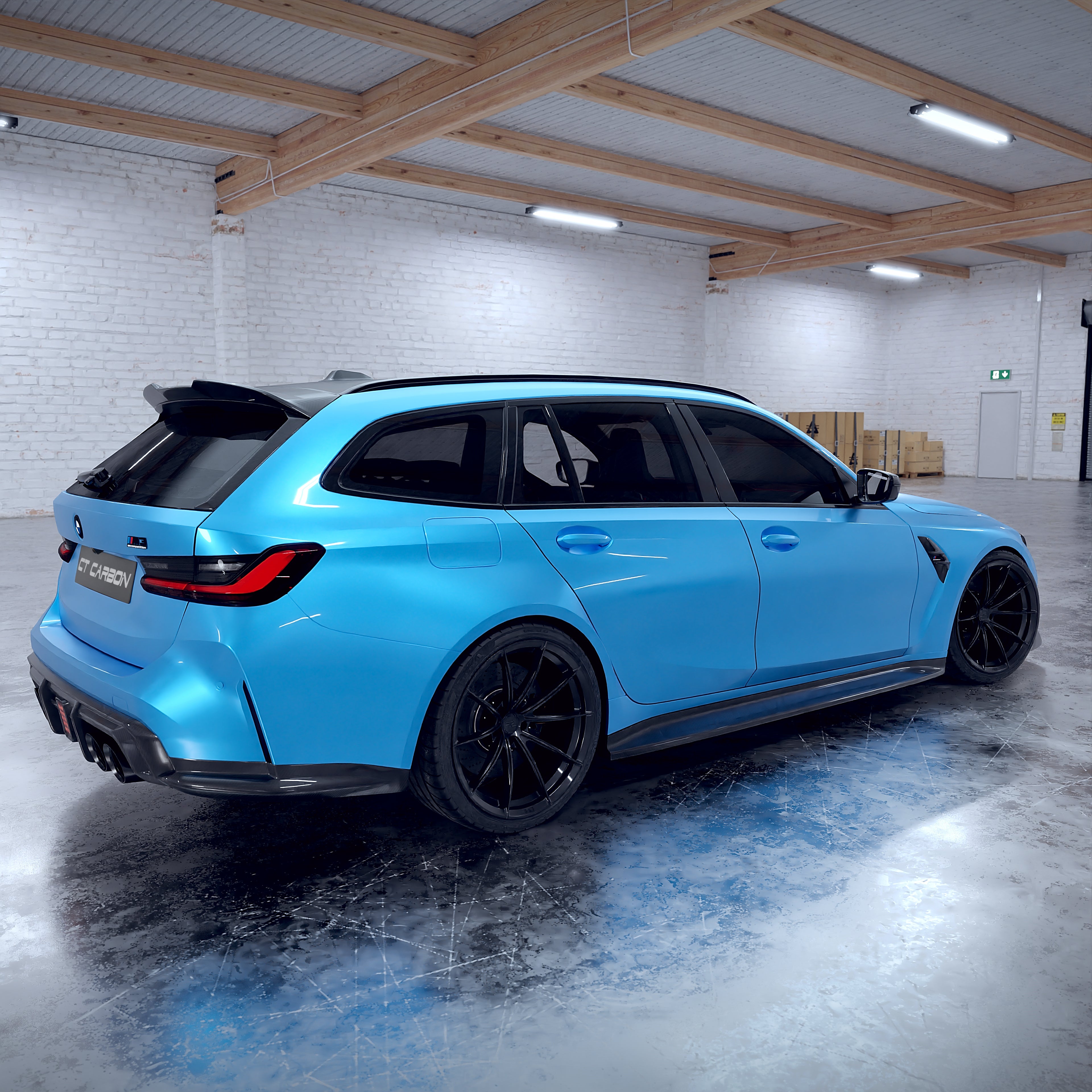 BMW M3 G81 CARBON FIBRE SPOILER - V2 - CT DESIGN