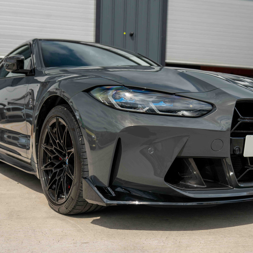 BMW M3 & M4 G80/G81/G82/G83 GLOSS BLACK SPLITTER - V1