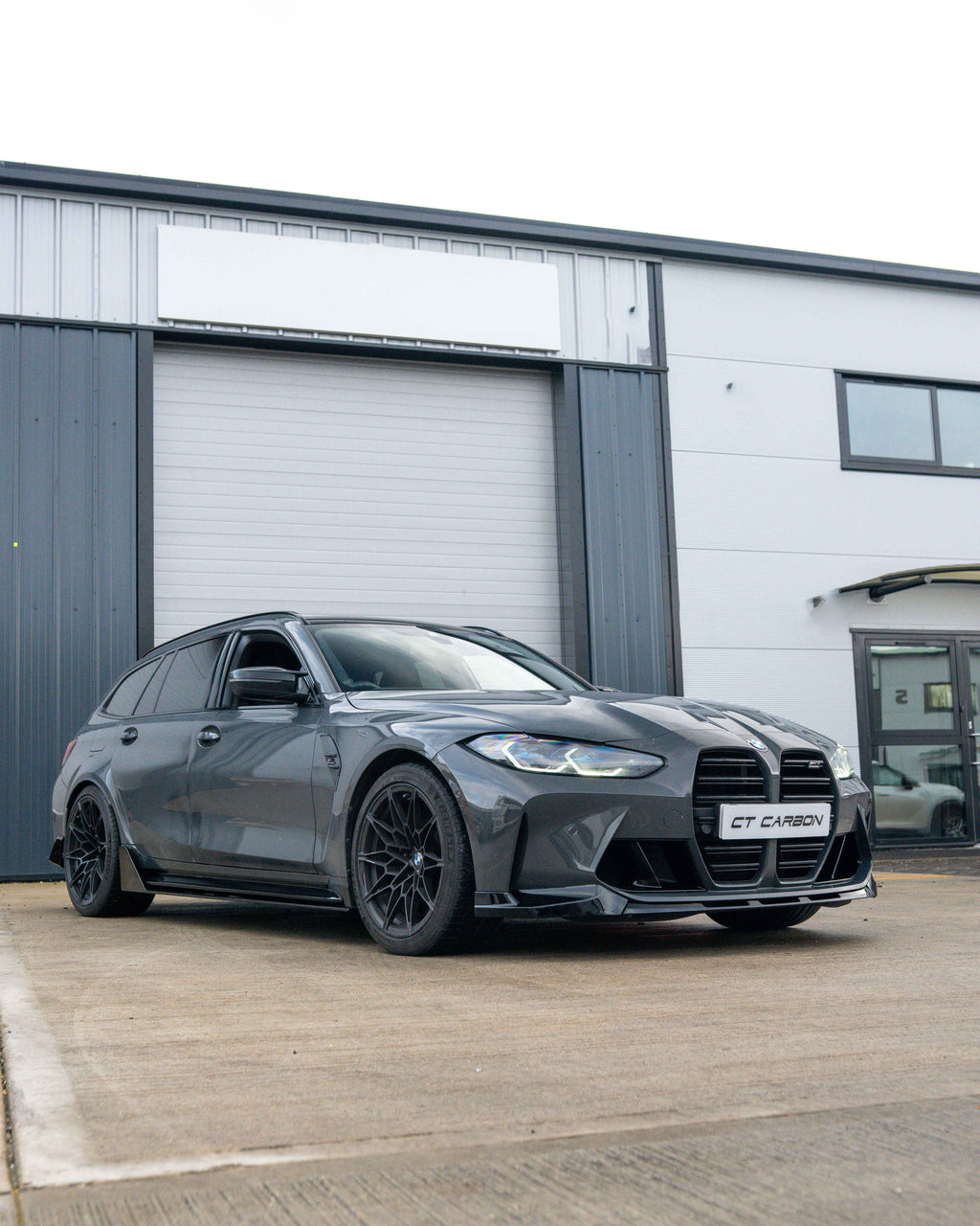 BMW M3 & M4 G80/G81/G82/G83 GLOSS BLACK SPLITTER - V2