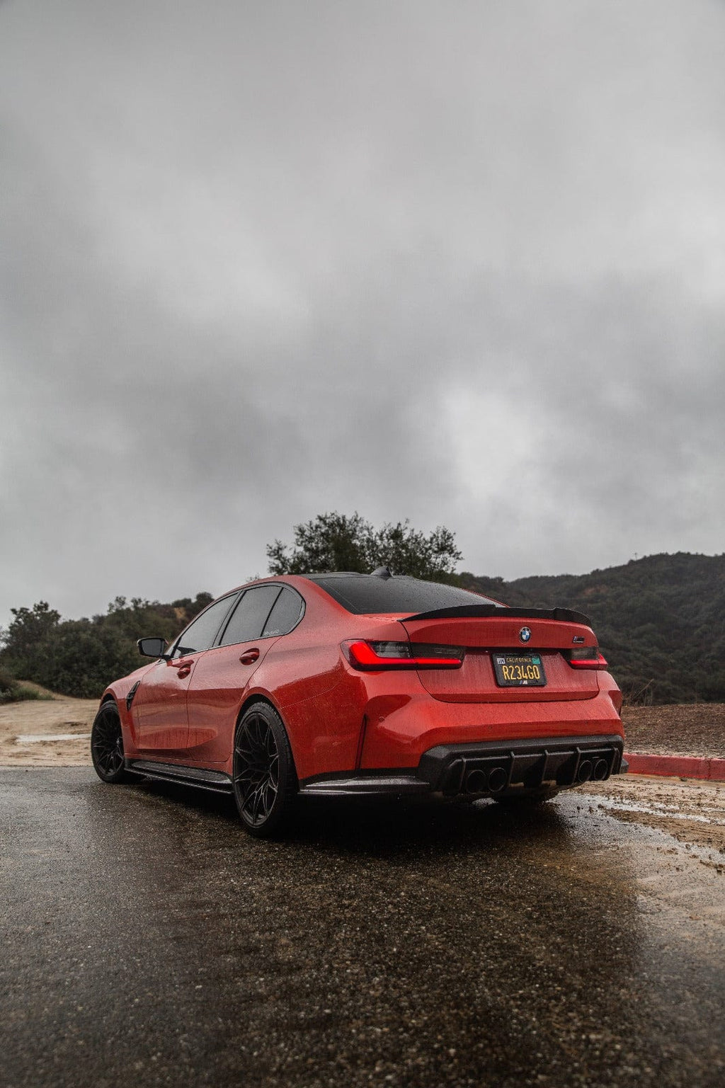 BMW M3/3 SERIES G80/G20 CARBON FIBRE SPOILER - CT DESIGN