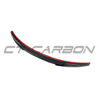 BMW M3/3 SERIES G80/G20 2018+ WET CARBON FIBRE SPOILER - V3