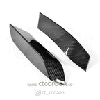 BMW M3/M4 (F80 F82 F83) UPPER FRONT CARBON FIBRE CANARDS