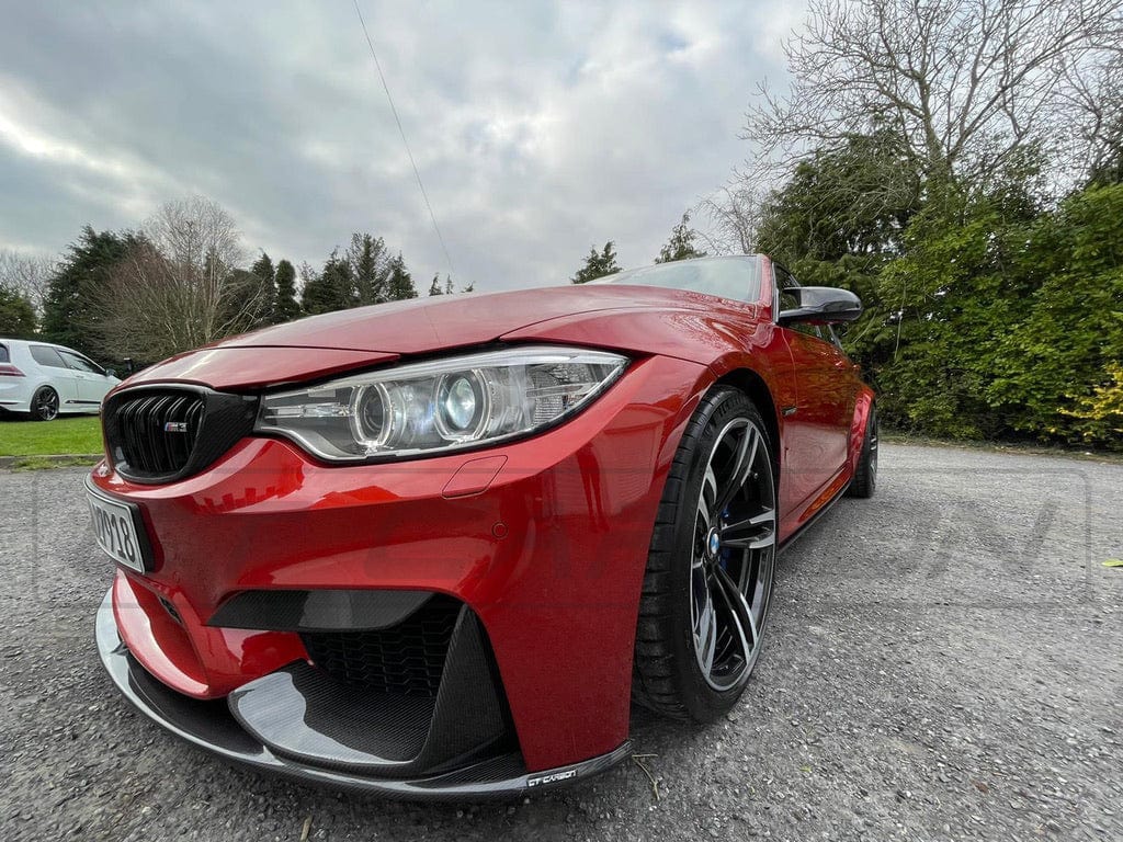 BMW M3/M4 (F80 F82 F83) UPPER FRONT CARBON FIBRE CANARDS