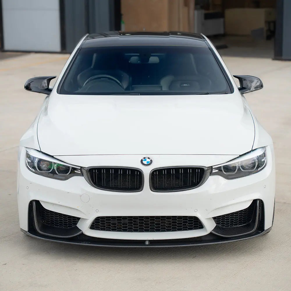 BMW M3/M4 F80/F82/F83 CARBON FIBRE SPLITTER (3 PIECE) - MP STYLE