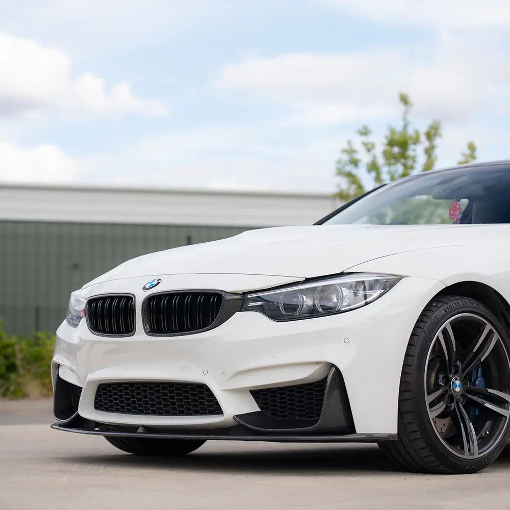 BMW M3/M4 F80/F82/F83 CARBON FIBRE SPLITTER (3 PIECE) - MP STYLE