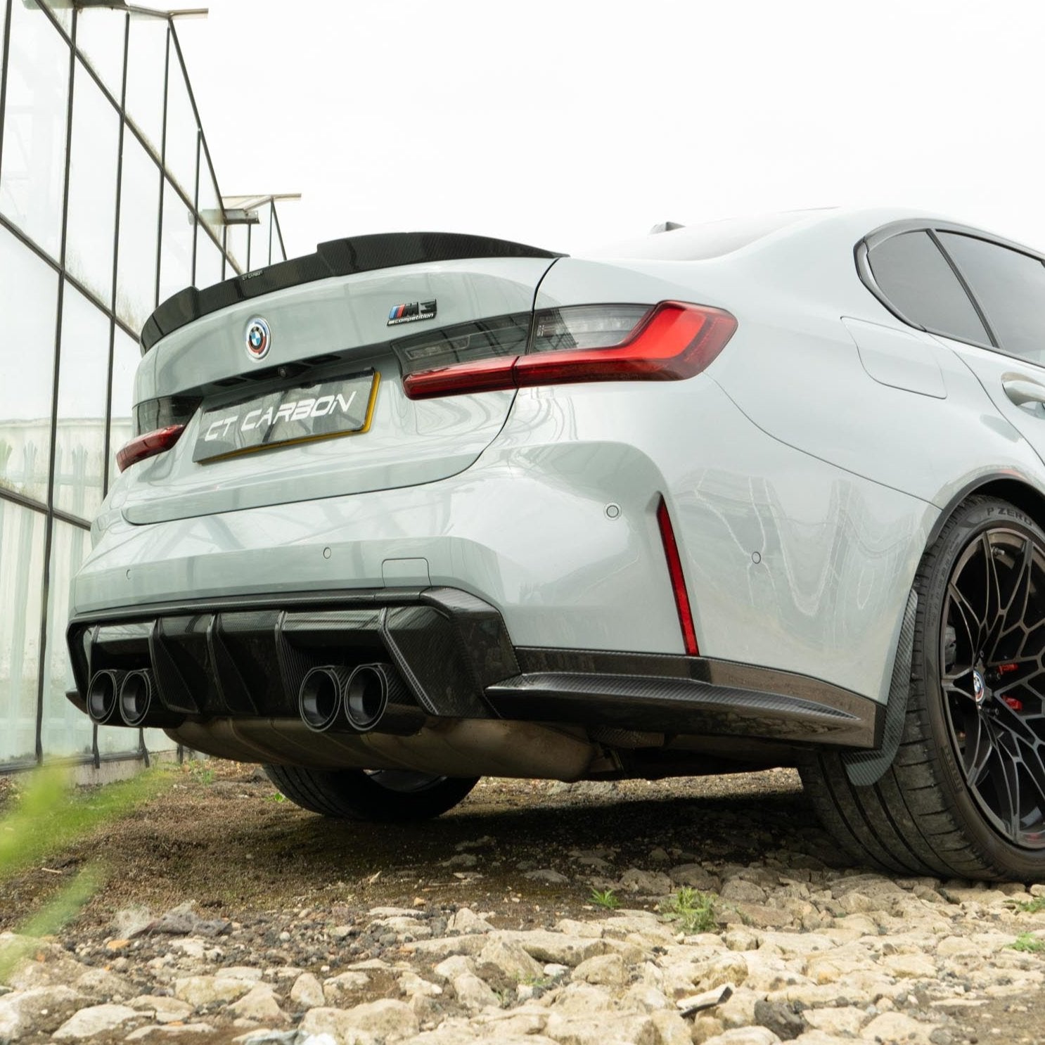 BMW M3/M4 G80/G81/G82/G83 CARBON FIBRE DIFFUSER - V2