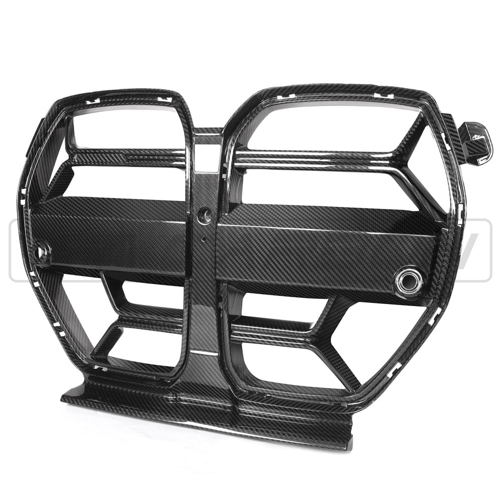 BMW M3/M4 G80/G81/G82/G83 CARBON FIBRE GRILLE - WITHOUT ACC - V2
