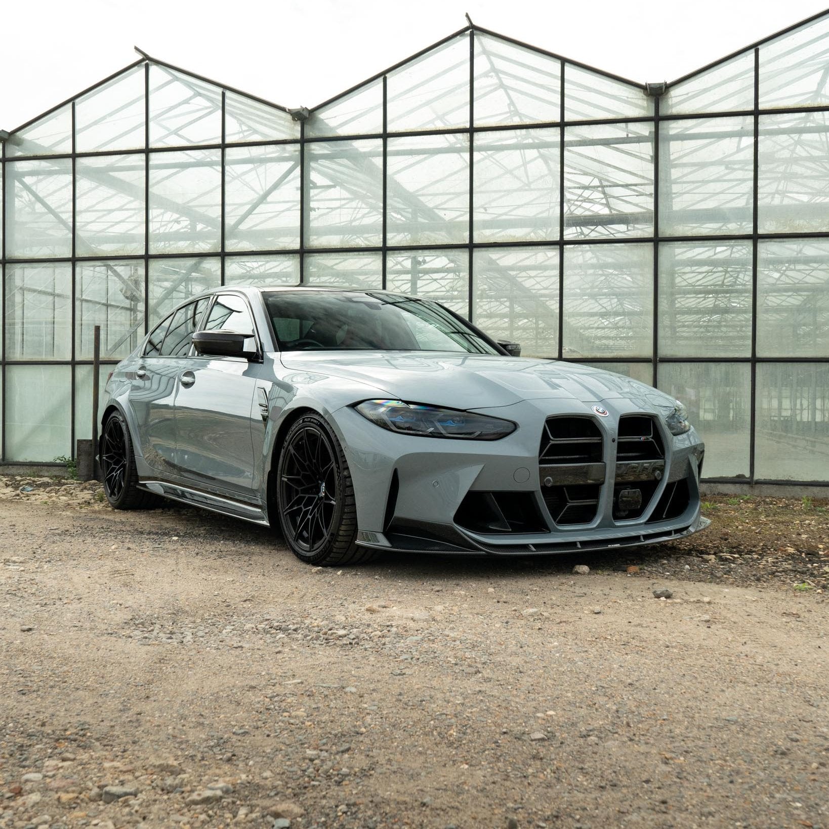 BMW M3/M4 G80/G81/G82/G83 CARBON FIBRE SPLITTER - V2 - CT DESIGN