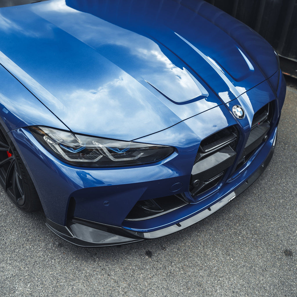 BMW M3/M4 G80/G81/G82/G83 CARBON FIBRE SPLITTER - V2 - CT DESIGN