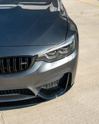 BMW M3/M4 (F80 F82 F83) 2014-2020 GLOSS BLACK SPLITTER - V1