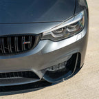 BMW M3/M4 (F80 F82 F83) 2014-2020 GLOSS BLACK SPLITTER - V1