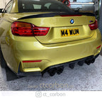 BMW M4 F83 & F33 4 SERIES CARBON FIBRE SPOILER - V STYLE