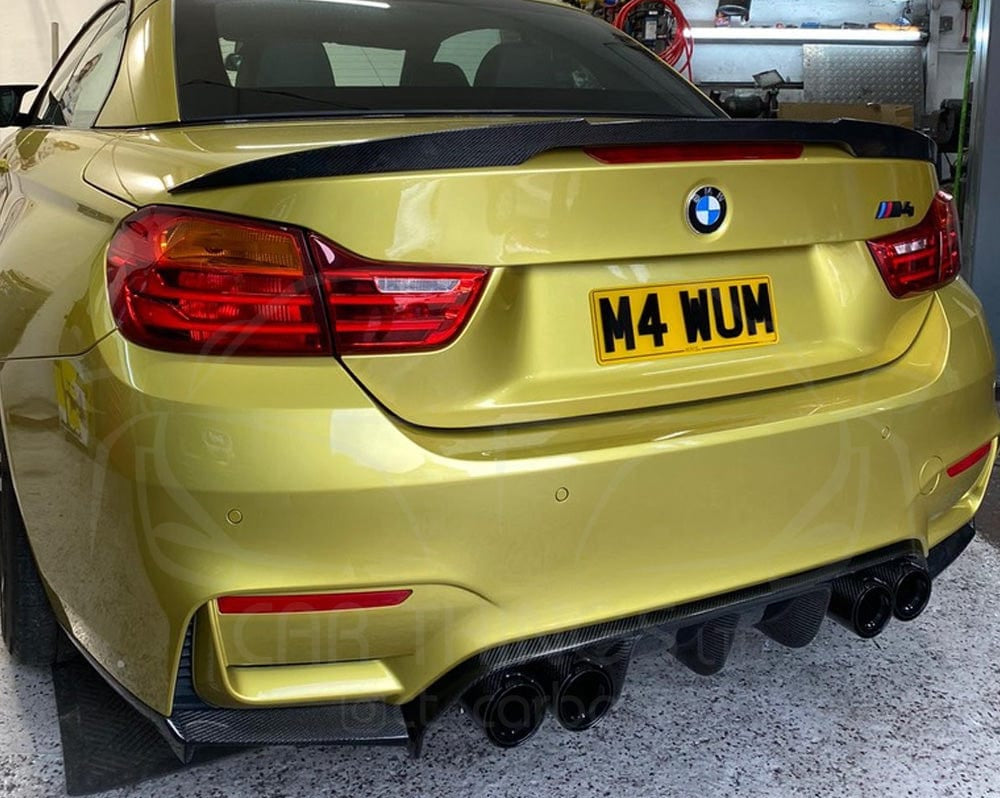 BMW M4 F83 & F33 4 SERIES CARBON FIBRE SPOILER - V1