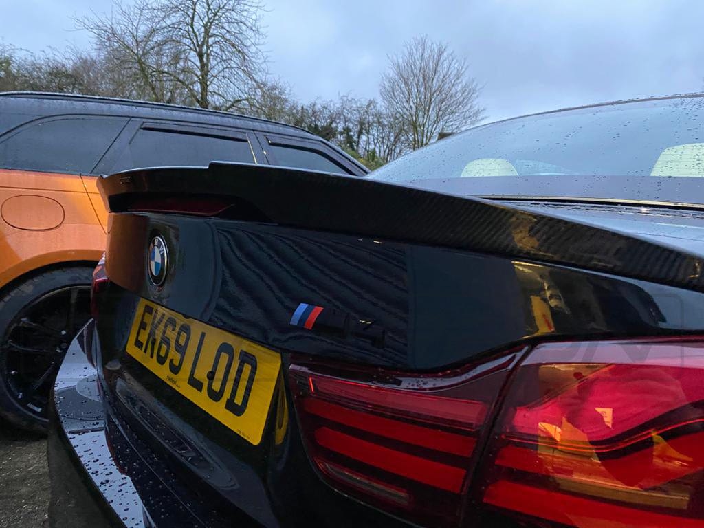 BMW M4 F83 & F33 4 SERIES CARBON FIBRE SPOILER - V STYLE