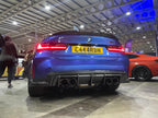 BMW M4 G82/G83 CARBON FIBRE DIFFUSER V1 - CT DESIGN