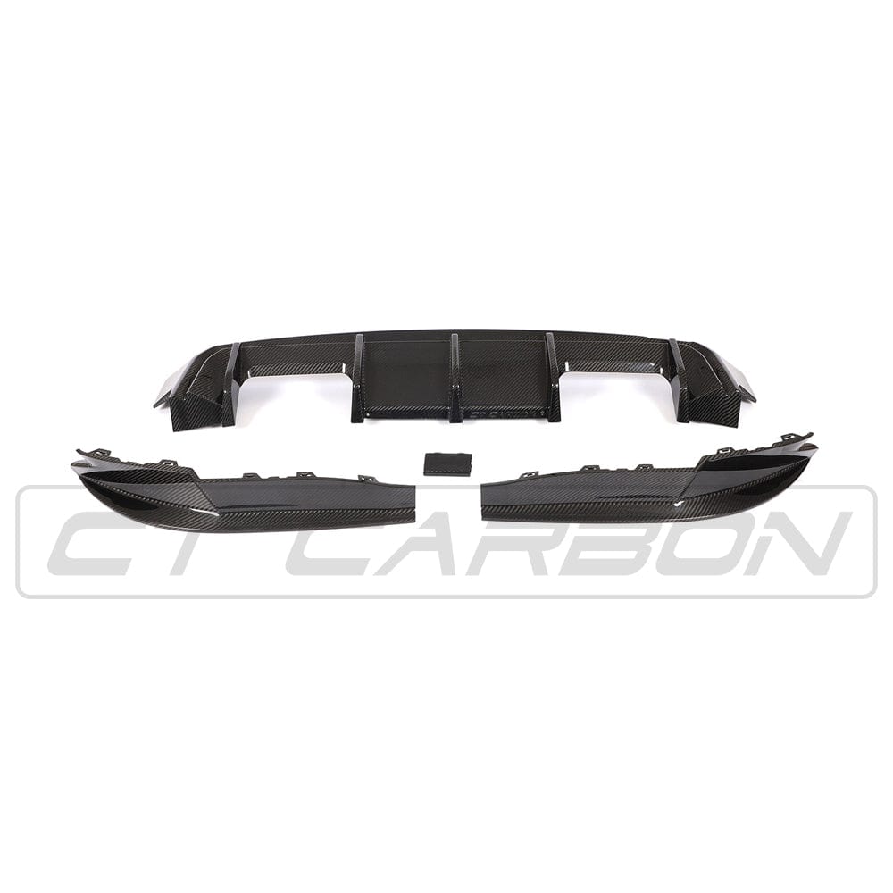 BMW M4 G82/G83 CARBON FIBRE DIFFUSER V1 - CT DESIGN