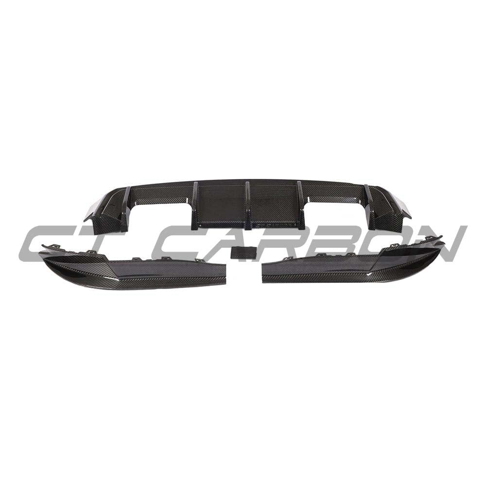 BMW M4 G82/G83 2021+ CARBON FIBRE DIFFUSER V1 - CT DESIGN