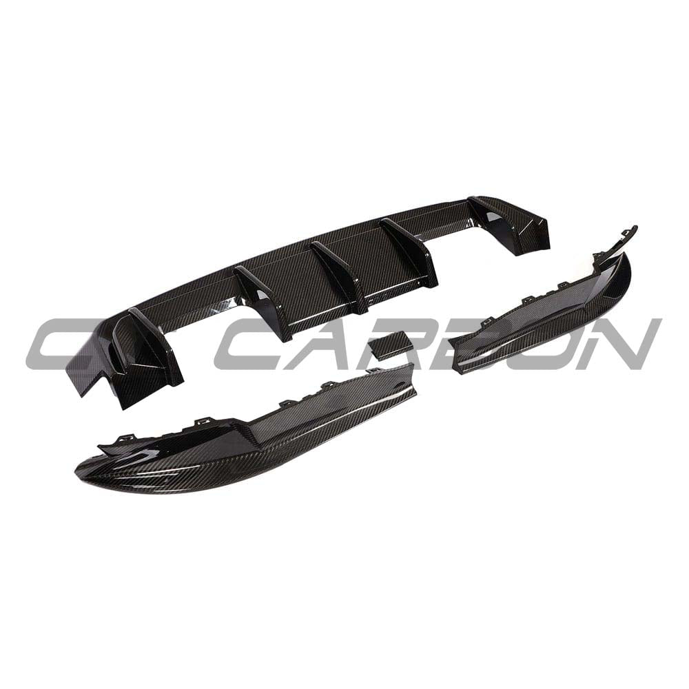 BMW M4 G82/G83 2021+ CARBON FIBRE DIFFUSER V1 - CT DESIGN