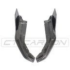 BMW M4 G82/G83 CARBON FIBRE REAR BUMPER CORNERS - MP STYLE