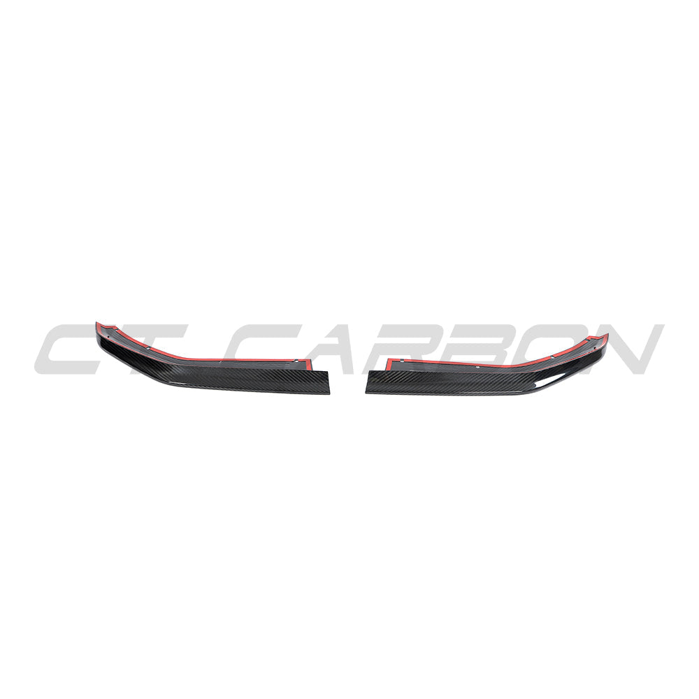 BMW M3 G80/G81 CARBON FIBRE REAR CORNER EXTENSIONS - CT DESIGN